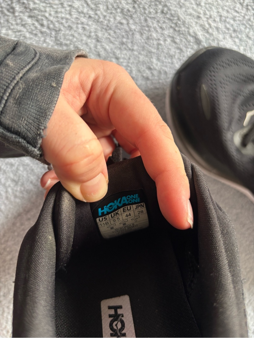 Hoka Women’s Bondi 8 Black Running Shoes - Picture 13 of 15